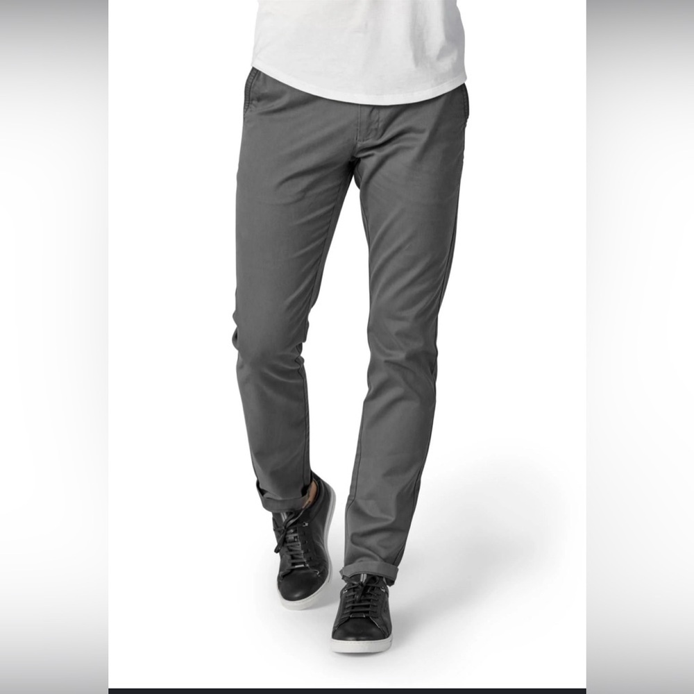 Perk Slim Fit + Stretch Chino Pants Gray Men’s , size 40/34